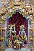 Bhagwan Shri Ram, Shri Sitaji and Shri Hanumanji